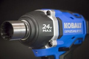 Kobalt 24V 1/2" Impact Wrench: KCW 5024B-03