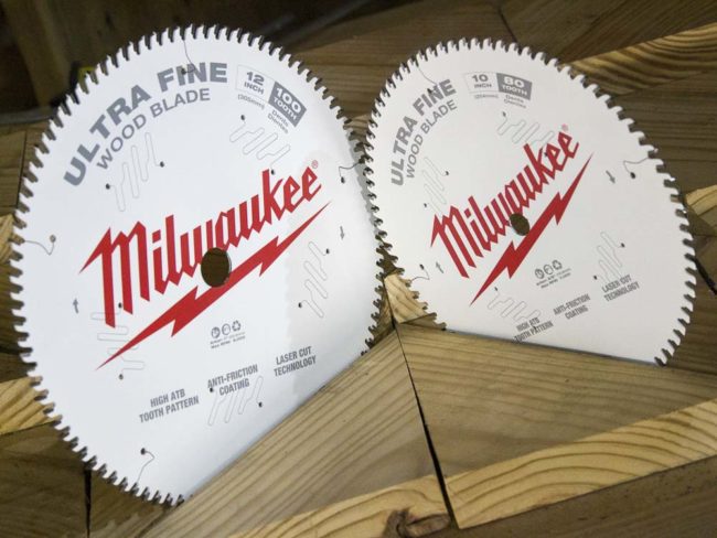 Milwaukee Ultra Fine Finish Blades