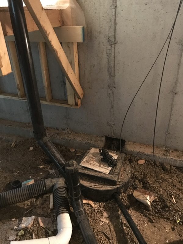 How to rough pipe 4 3 inch lap wire