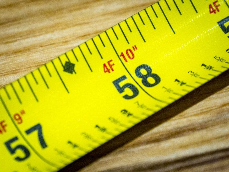 Tape Measure Markings