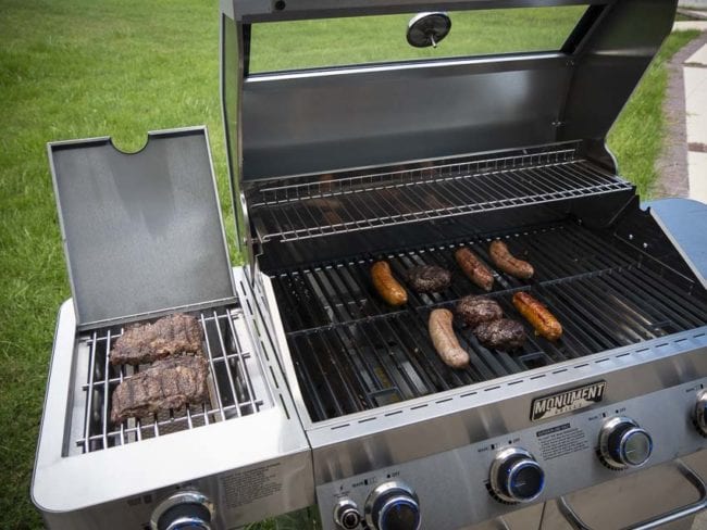 Monument Gas Grill searing burner