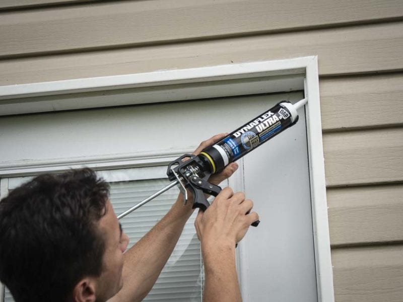applying Window and Door Sealant