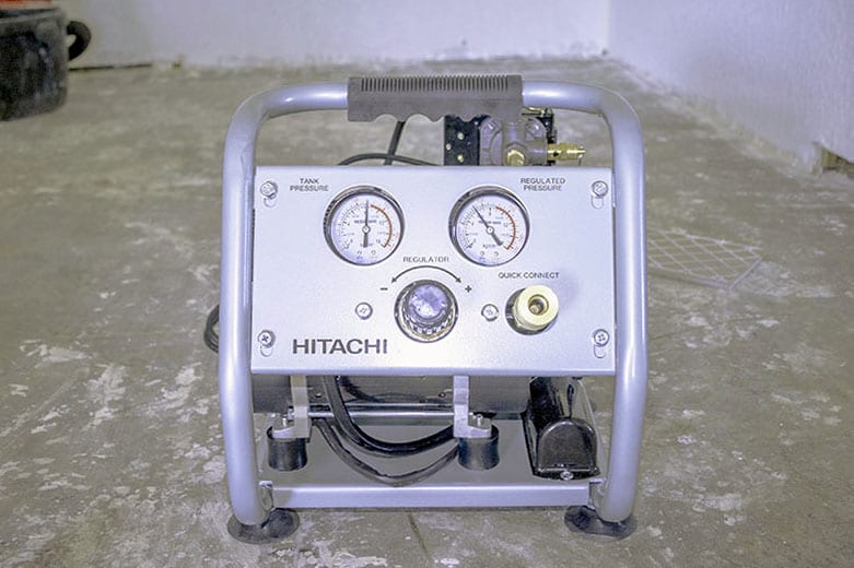 Hitachi Portable 1-Gallon Quiet Air Compressor