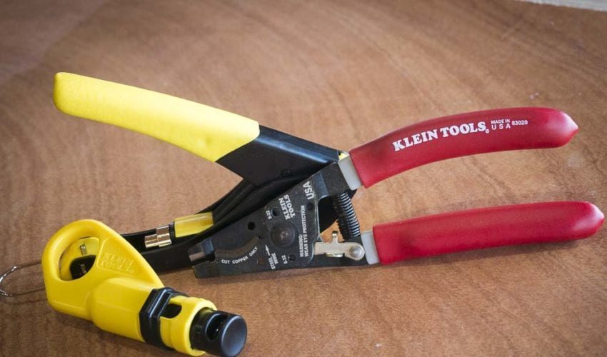 Klein Coax Cable Installation Kit