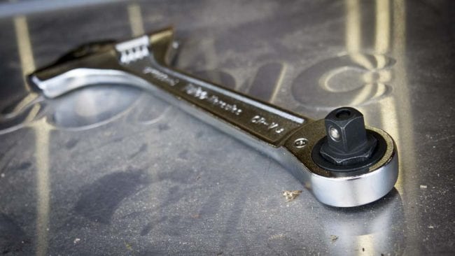 Proferred Adjustable Mining Wrench with Hammer