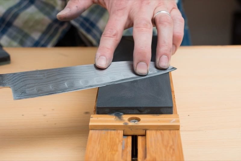 How to Sharpen a Knife With a Whetstone