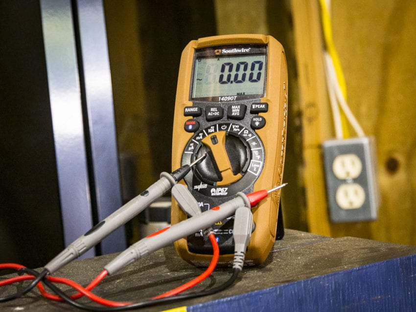 Digital Multimeter Or Multitester Or Volt-Ohm Meter, An Electronic