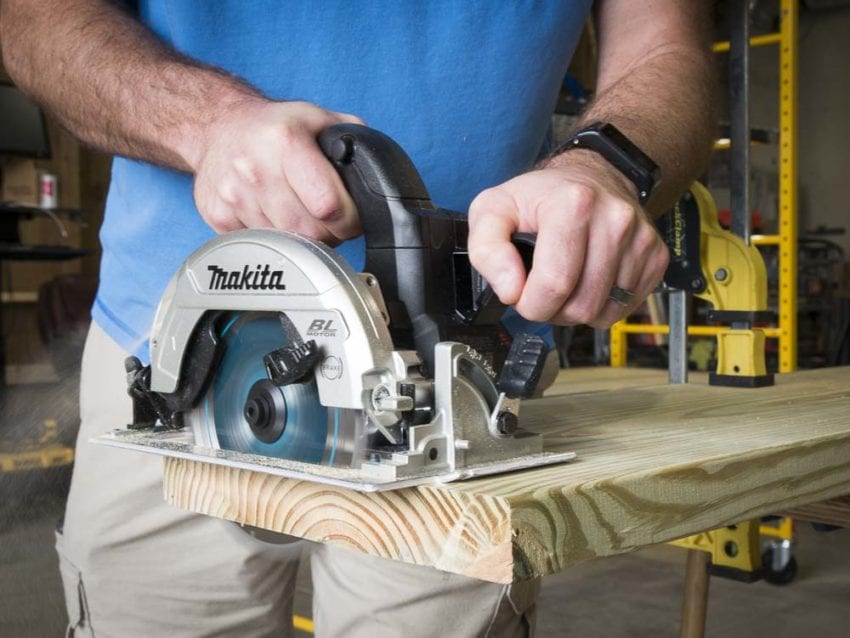 Mini shop circular saw