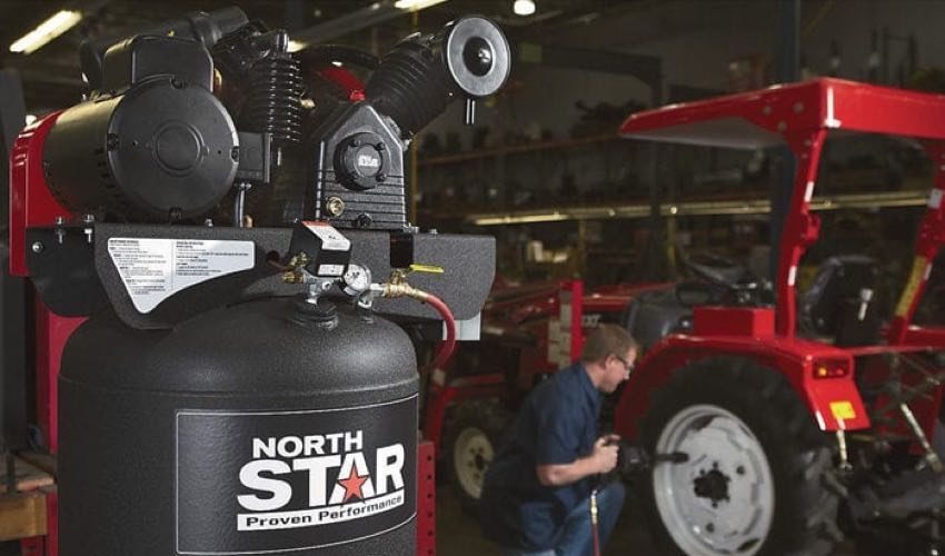 Northstar 8-gallon compressor 230v