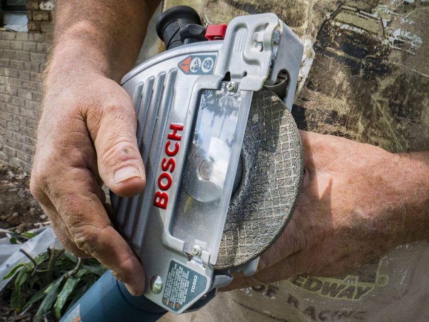Bosch 5-Inch Angle Grinder with Tuckpointing Guard