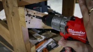 Milwaukee M18 FUEL drill LED