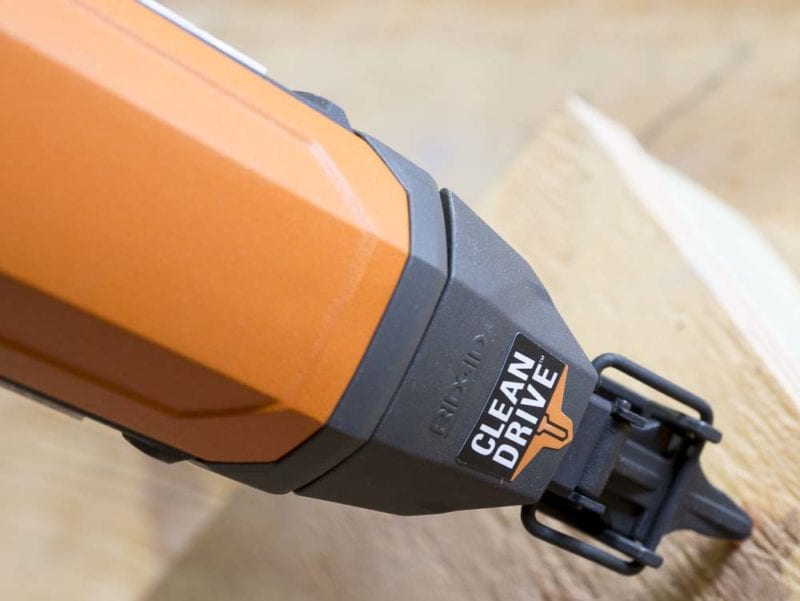 Ridgid 18-Gauge Finish Nailer with Clean Drive R213BNF