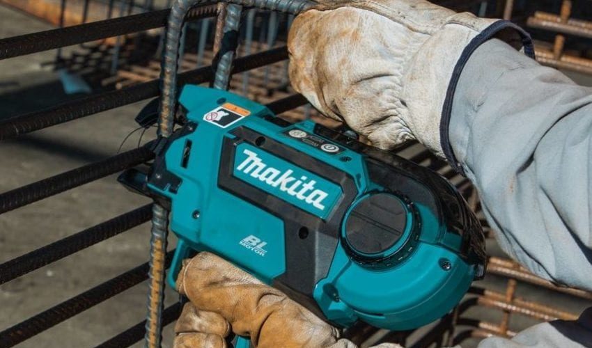 Makita Cordless Rebar Tie Tool: 1-Second Rebar Tying
