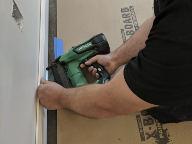 Hitachi Cordless Brad Nailer