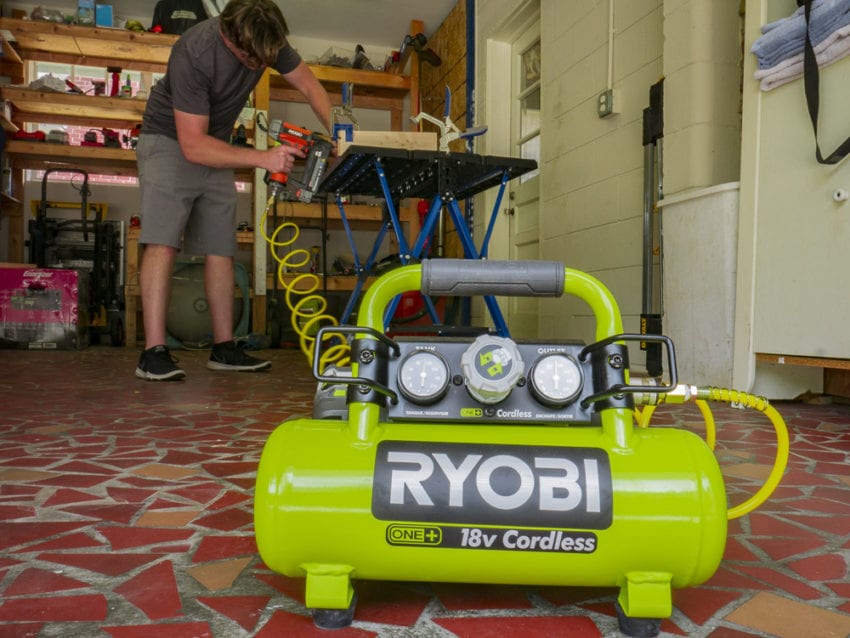 Ryobi Cordless 1-Gallon Air Compressor - Pro