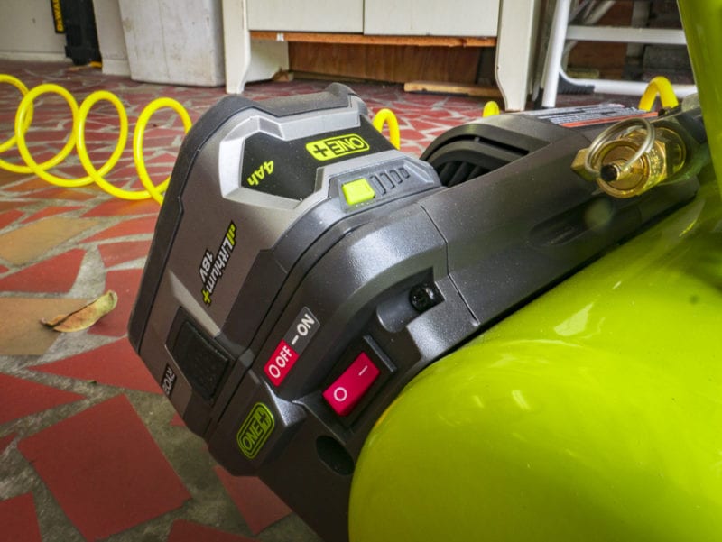 Ryobi Cordless 1-Gallon Compressor