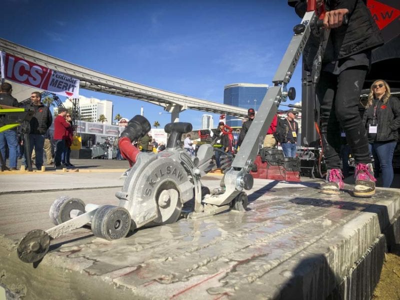 Best Corded Circular Saw for Concrete - Skilsaw Medusaw Walk-Behind