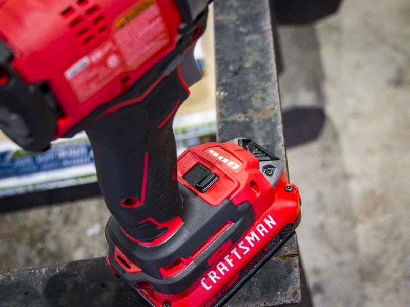 Craftsman V20 Brushless Impact Driver CMCF820 Review PTR