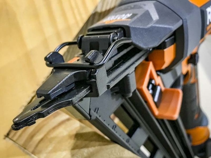 Ridgid 15-Gauge Angled Finish Nailer