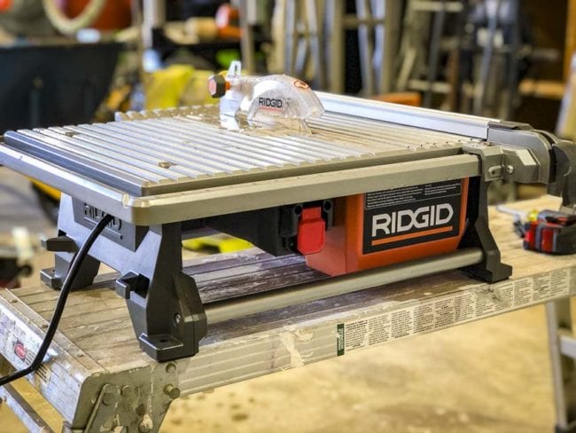 Ridgid 7-inch Tile Saw