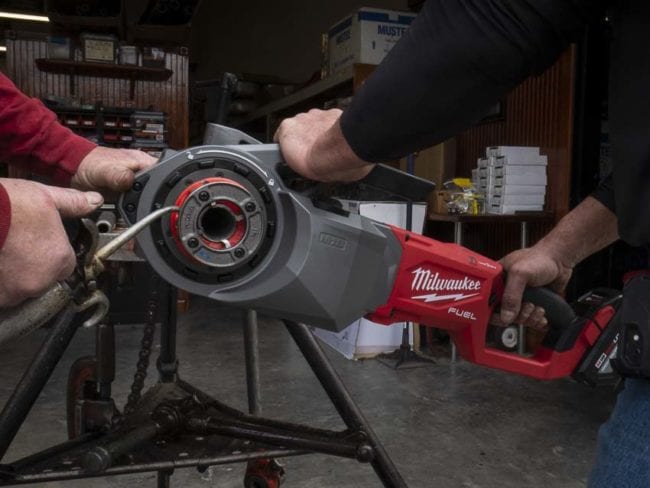 Milwaukee M18 Fuel Cordless Pipe Threader Review 2874 20 PTR