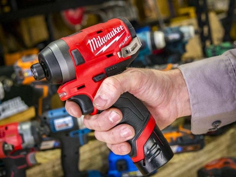 Best 12V Cordless Impact Driver Speed - Milwaukee M12 Fuel Impact Driver