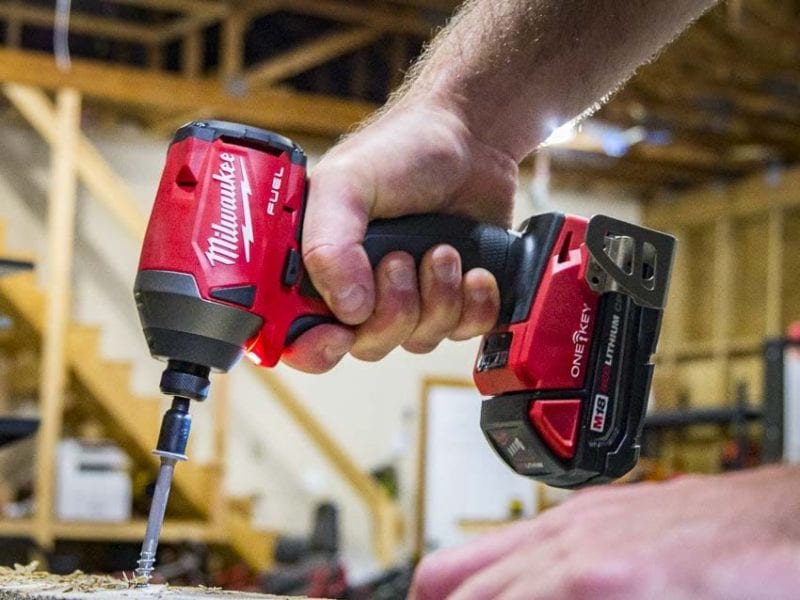 Milwaukee M18 Fuel Impact Driver with One-Key