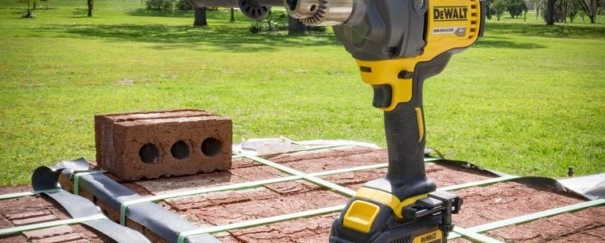 DeWalt DCD130 60V cordless drill mixer