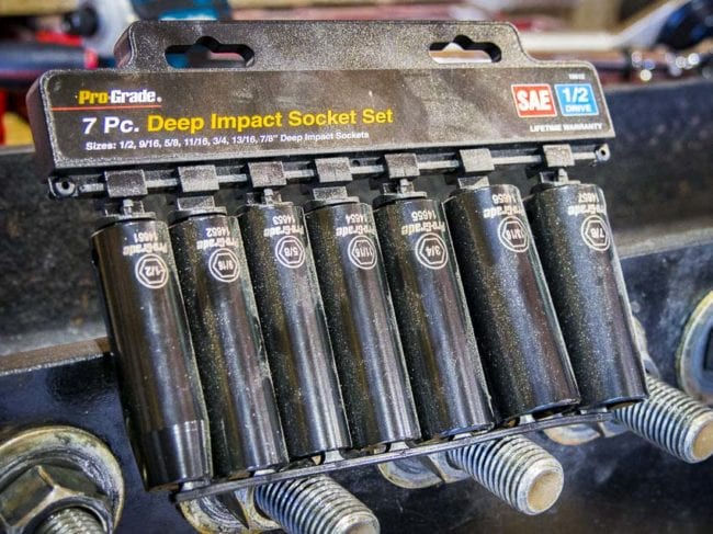 ProGrade Deep Impact Socket Set