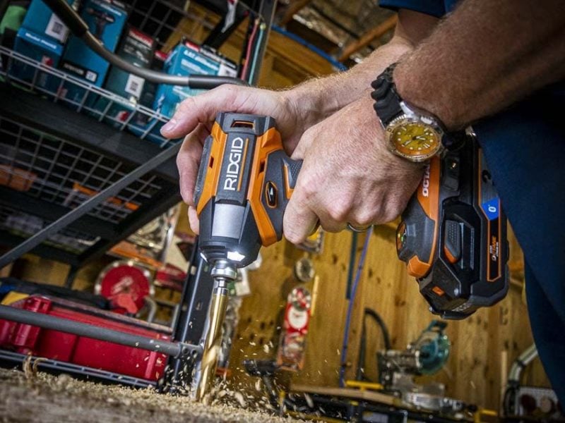 Best 18V Impact Driver Power - Ridgid 18V Octane Impact Driver