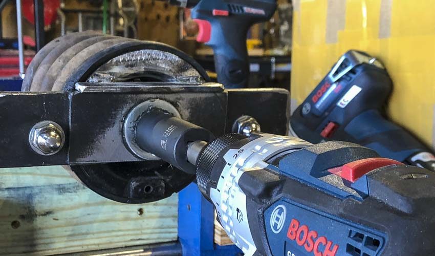 Bosch hammer drill torque testing