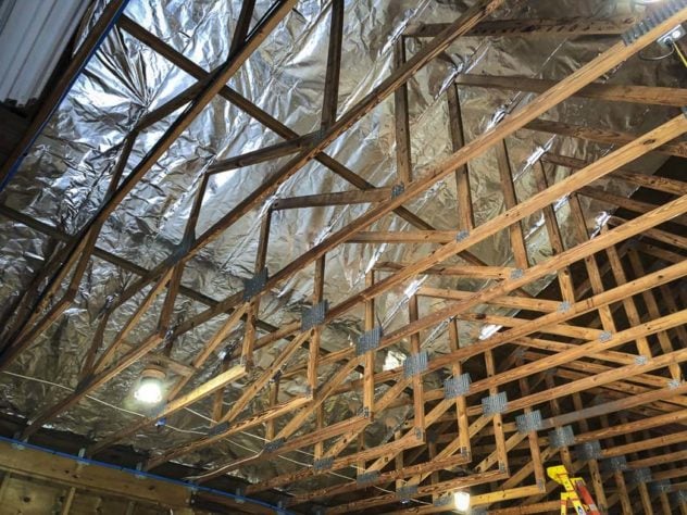 Picture of How to Install Radiant Barrier in a Shop Using AtticFoil - Pro Tool Reviews
