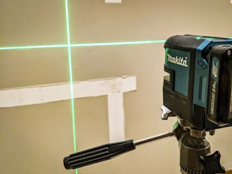 Makita green cross-line laser