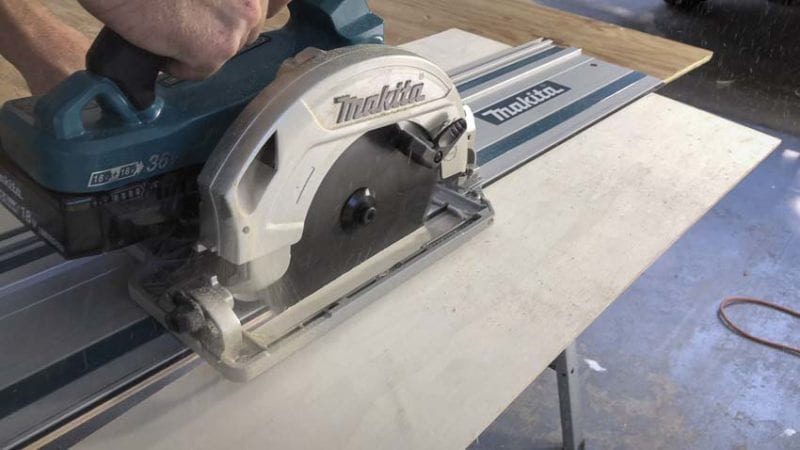 Makita framing track saw kick plates