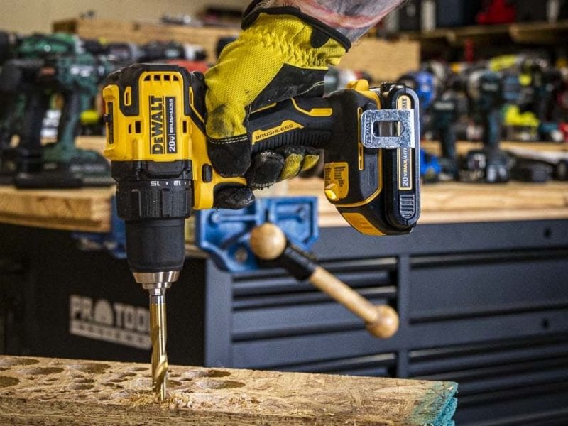 DeWalt DCK2051D2 20V Max XR Cordless Drill/Driver and Atomic Impact Driver Combo Kit (2-Tool)