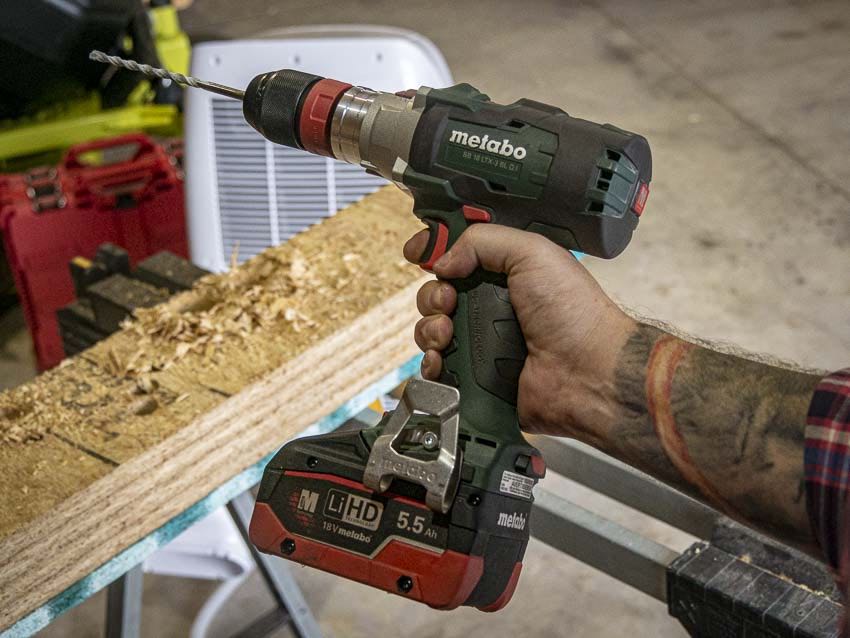 Metabo Cordless 18V Hammer Drill Review BS 18 LTX 3 BL Q I PTR