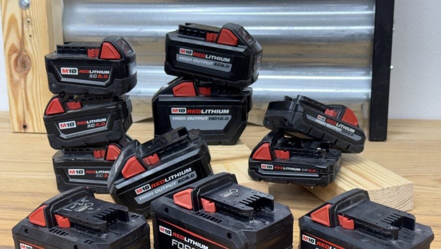 Milwaukee M18 Batteries Compared