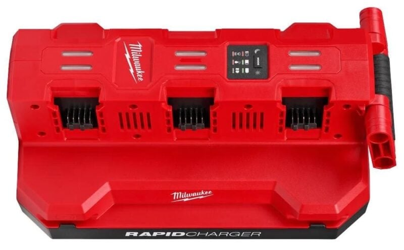 Milwaukee M18 six-bay daisy chain rapid charger 48-59-1817
