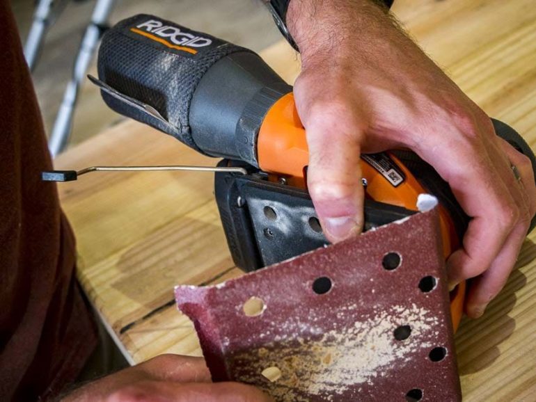 Ridgid Octane 1/4 Sheet Sander R86064B Review Pro Tool Reviews