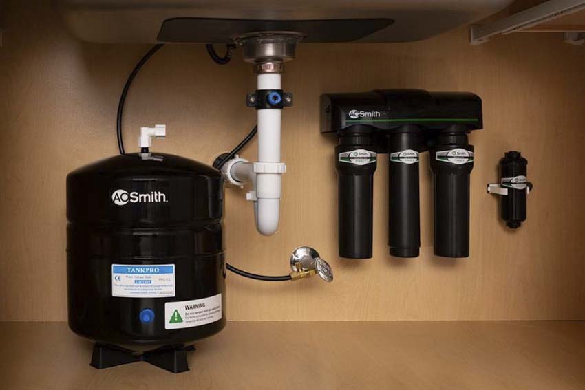 AO Smith RO Filter System for Under Sink Installation AO-US-RO-4000