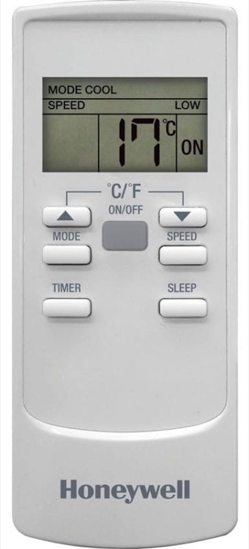 Honeywell air conditioner remote control