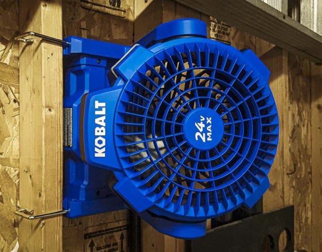 Kobalt Hybrid 24V Max Jobsite Fan