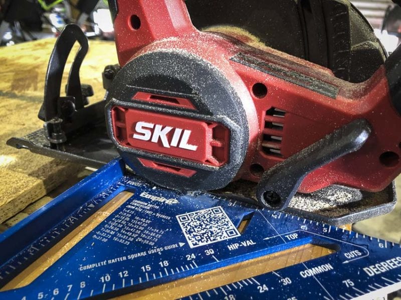 Skil 20V Brushless Circular Saw speed square