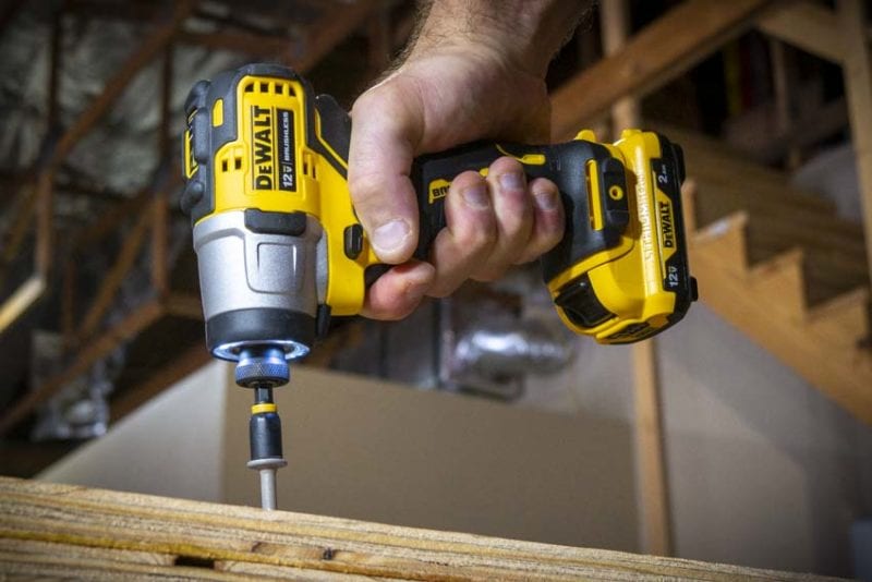 DeWalt 12V Brushless Impact Driver 1/4" Ledger Screw