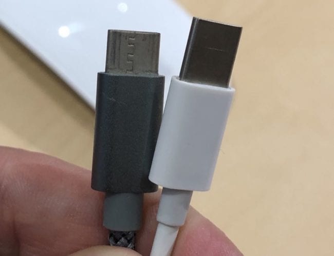 Extra long USB-C Type connector
