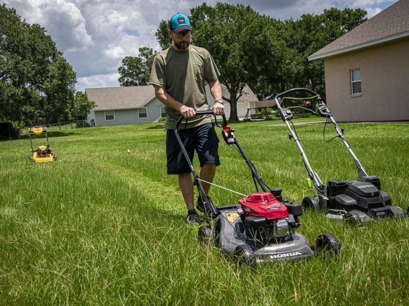 Honda Commercial Lawn Mower Review HRC216HXA Self Propelled