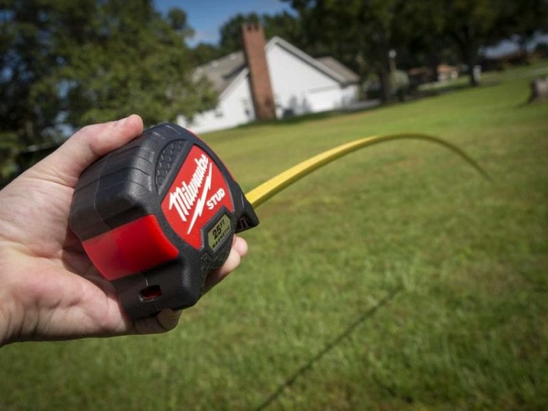 Milwaukee Wide Blade Tape Measures Have Longer Standout