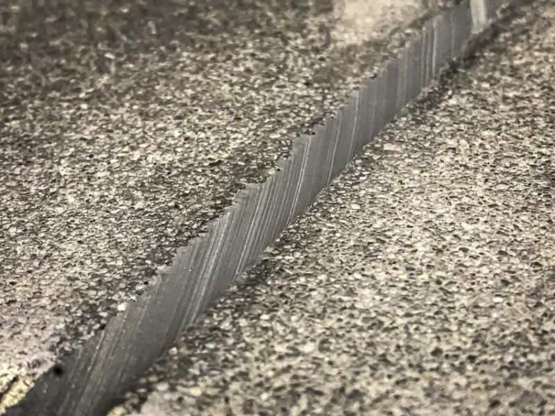 How to Repair Concrete Expansion Joints 6 Freshly cut and scraped expansion joints