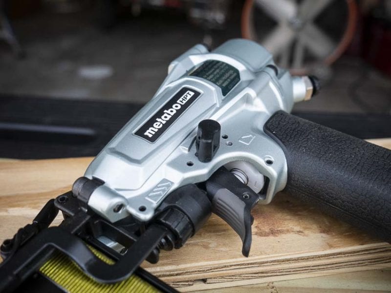 Metabo HPT Narrow Crown Stapler trigger