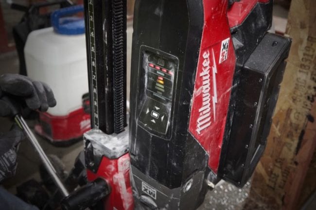 Mx fuel core drill clearance